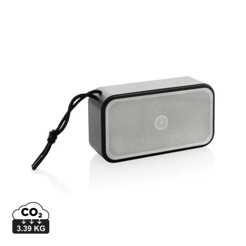 Swiss Peak RCS recycled aluminium 10W bass speaker