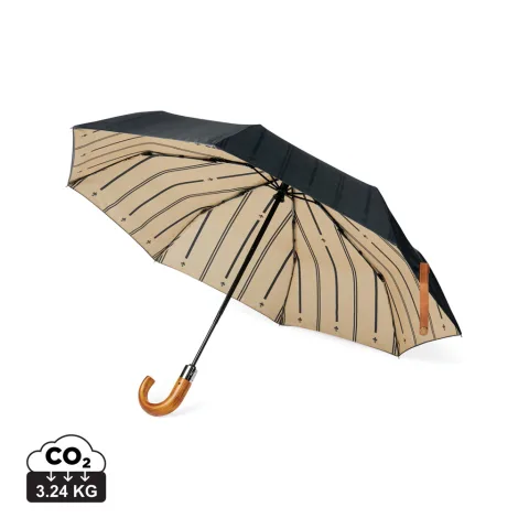 VINGA Bosler AWARE™ recycled pet 21" foldable umbrella