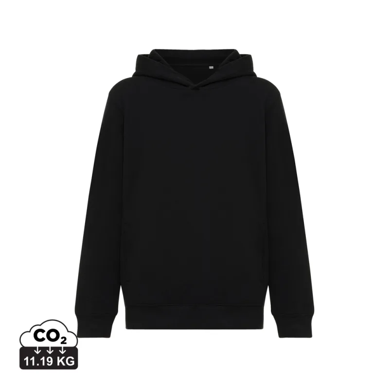 IQONIQ Yengo kids recycled cotton hoodie with sidepockets