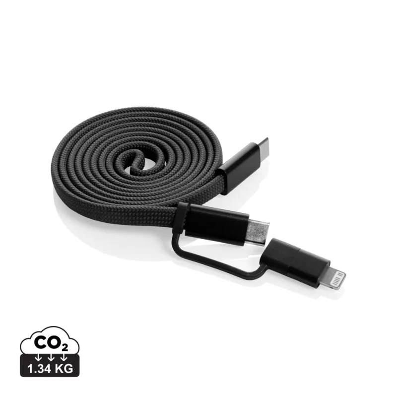 Arc RCS recycled Ultra-thin 60W 2 in 1 magnetic cable