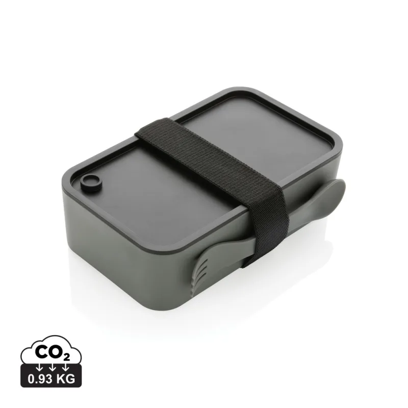 PP lunch box with spork