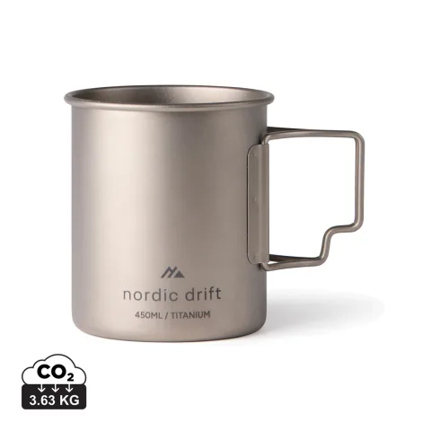Nordic Drift Trail Ultra Light Titanium 450ml Cup