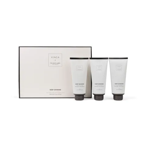 VINGA x TGL body care gift set