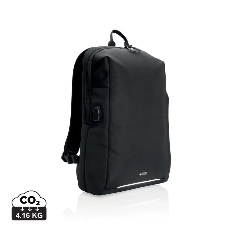 Swiss Peak AWARE™ RFID and USB A laptop backpack