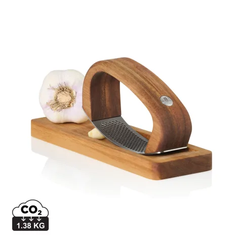 AdHoc RoccaAlio Garlic press with chopping board
