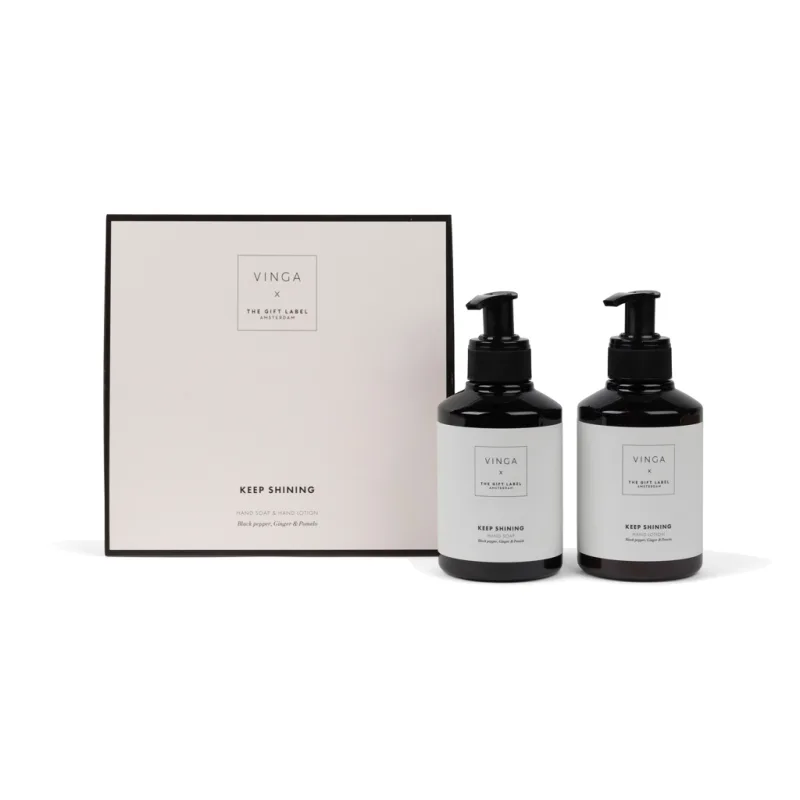 VINGA x TGL hand care gift set