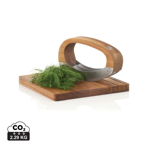 AdHoc RoccaVerde Chopping knife with chopping board