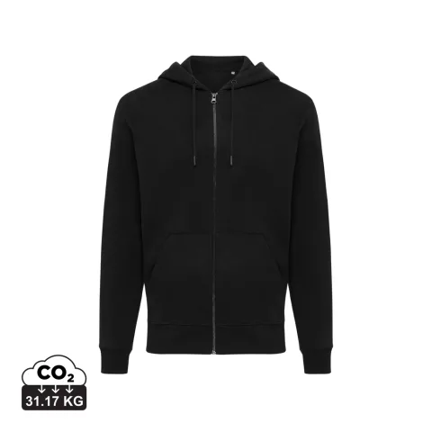 IQONIQ Abisko recycled cotton zip through hoodie