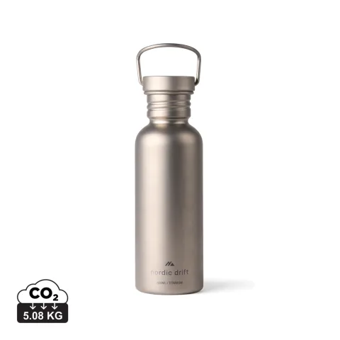 Nordic Drift Trail Ultra Light Titanium 600ml Water Bottle