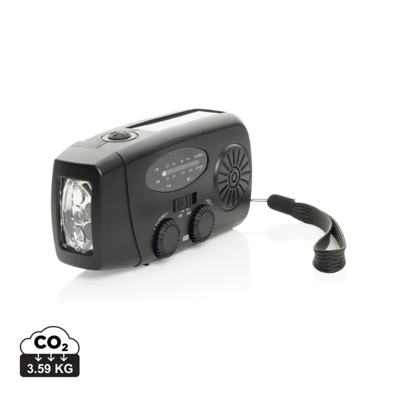 RescueWave RCS recycled plastic emergency radio