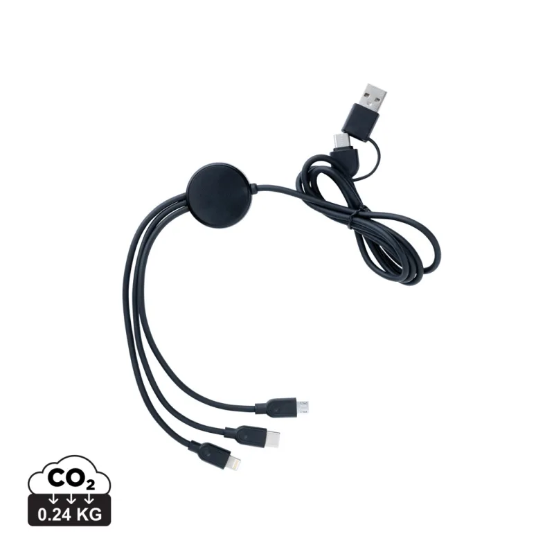 RCS recycled TPE and recycled plastic 4-in-1 cable