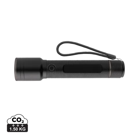 Gear X RCS recycled aluminium USB-rechargeable torch large