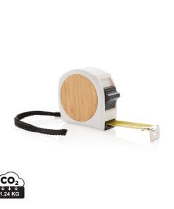 Bamboo measuring tape 5M/19mm