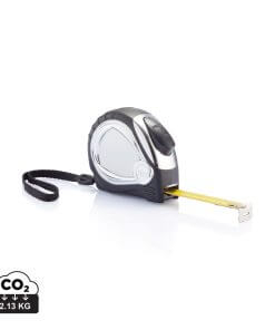 Chrome plated auto stop tape measure