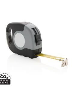 Measuring tape with carabiner