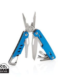 Solid multitool with carabiner