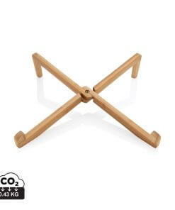 Bamboo portable laptop stand