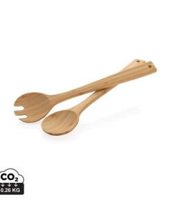 Ukiyo bamboo salad cutlery 2 pcs set