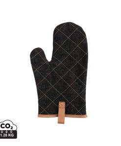 Deluxe canvas oven mitt