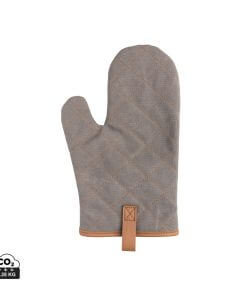 Deluxe canvas oven mitt