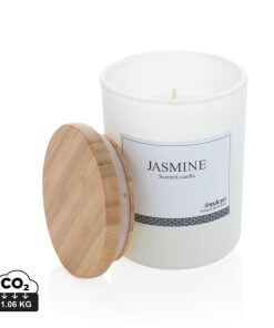 Ukiyo deluxe scented candle with bamboo lid