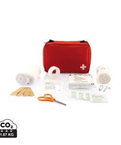 Mail size first aid kit