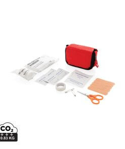 First aid set in pouch