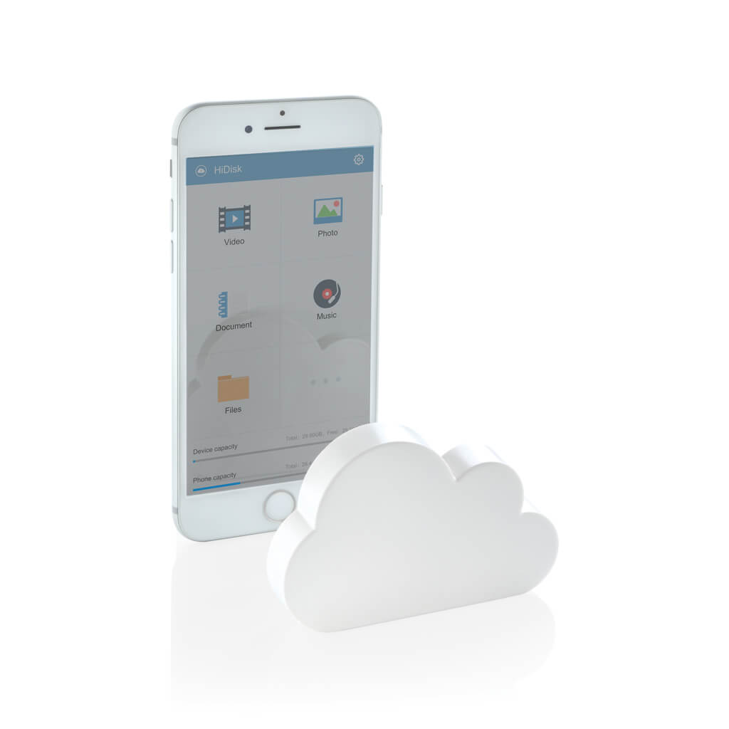 Pocket cloud wireless storage