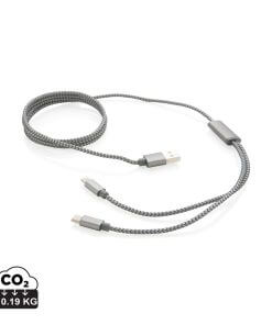 3-in-1 braided cable