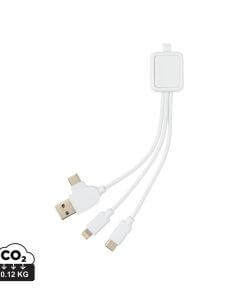 6-in-1 antimicrobial cable