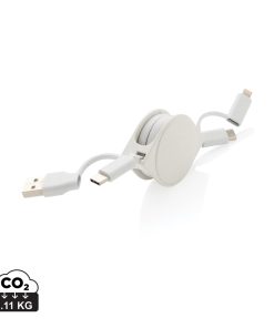 RCS standard recycled plastic and TPE 6-in-1 cable