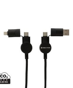 Oakland RCS recycled plastic 6-in-1 fast charging 45W cable