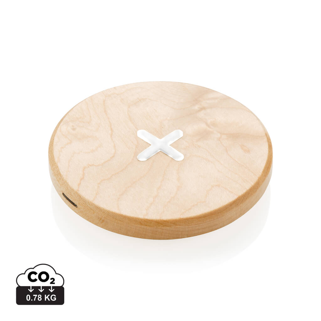 5W wood wireless charger