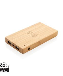 Bamboo 4.000 mAh wireless 5W Powerbank