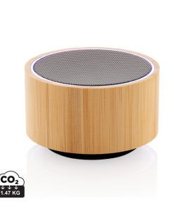 Bamboo wireless speaker