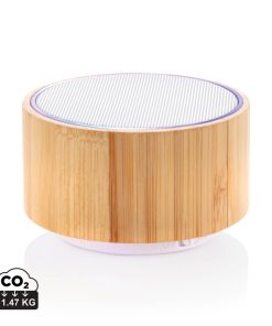 Bamboo wireless speaker