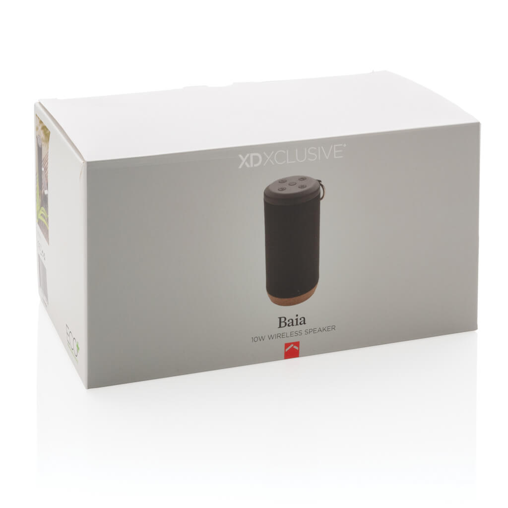 Baia 10W wireless speaker, cork - Image 14