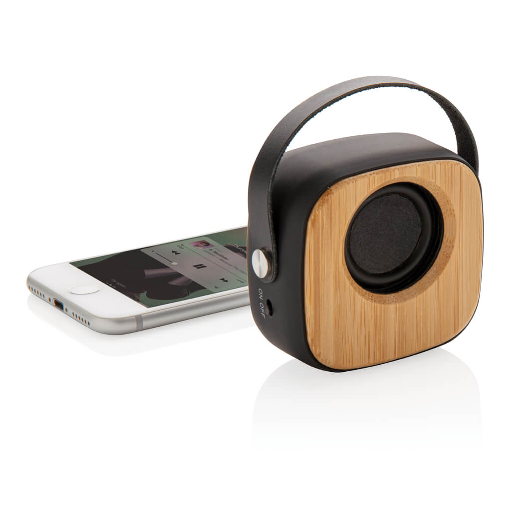 Bamboo 3W Wireless Fashion Speaker - Image 3