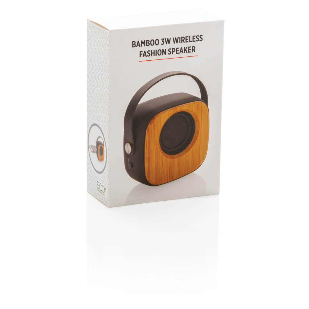 Bamboo 3W Wireless Fashion Speaker - Image 10