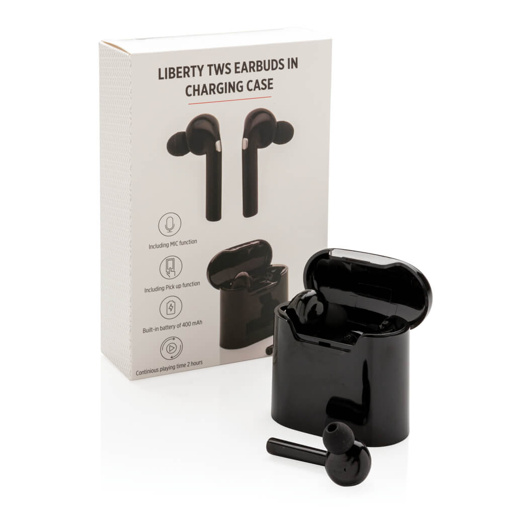 Liberty wireless earbuds in charging case - Image 9