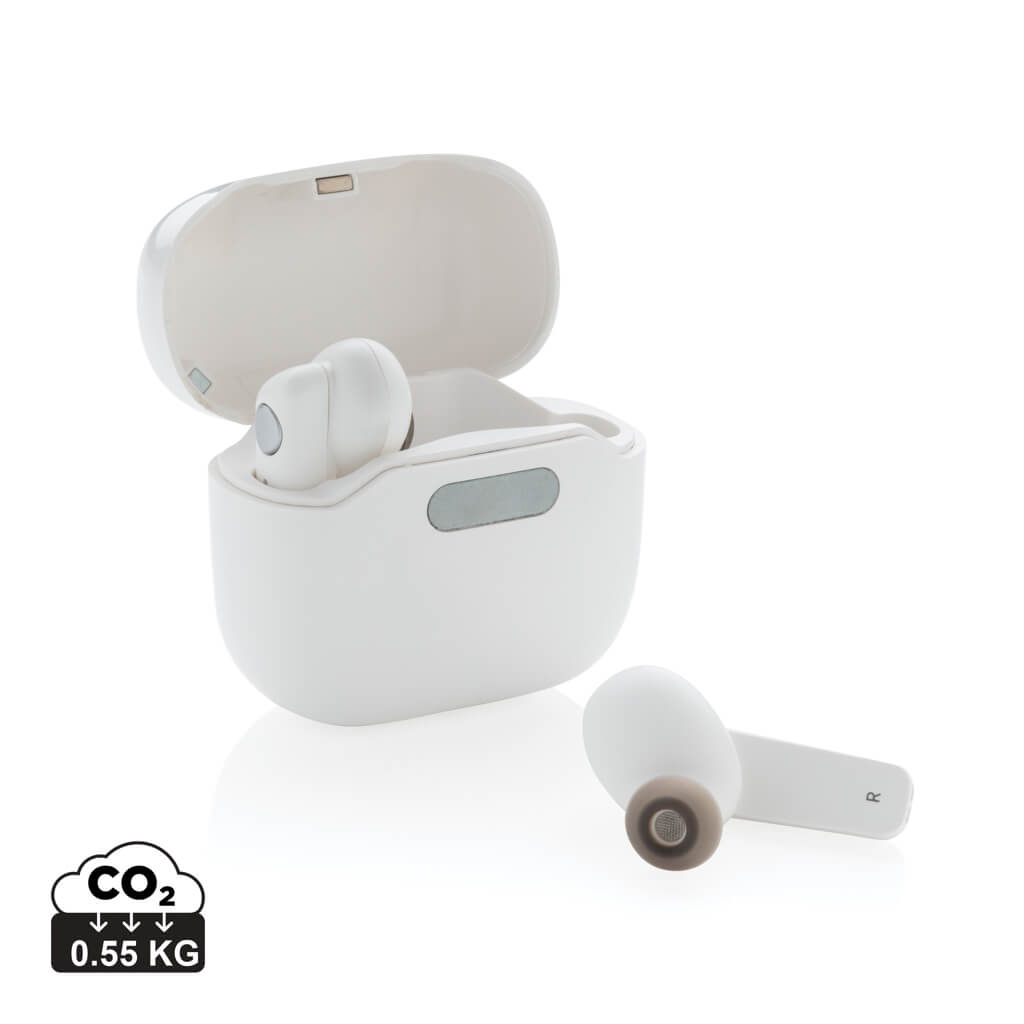 TWS earbuds in UV-C sterilising charging case