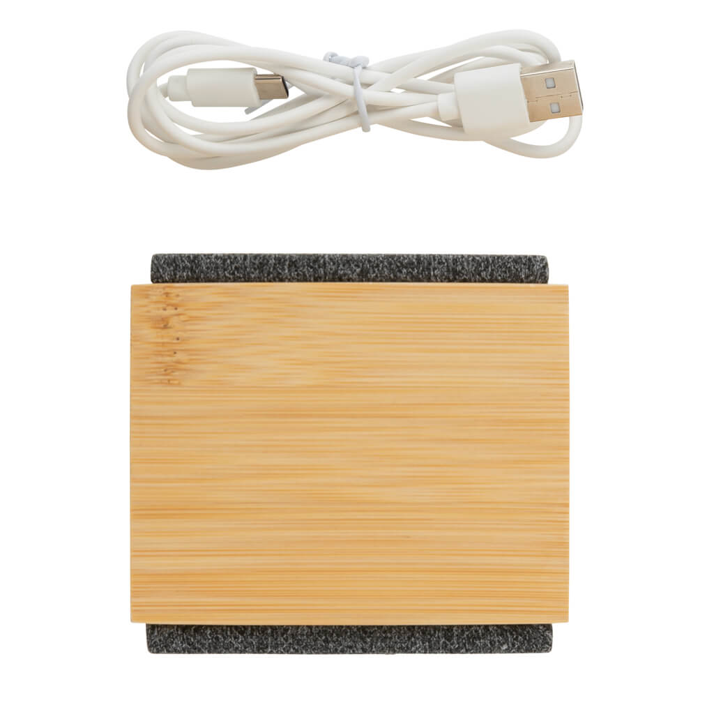 Wynn 5W wireless bamboo speaker - Image 7