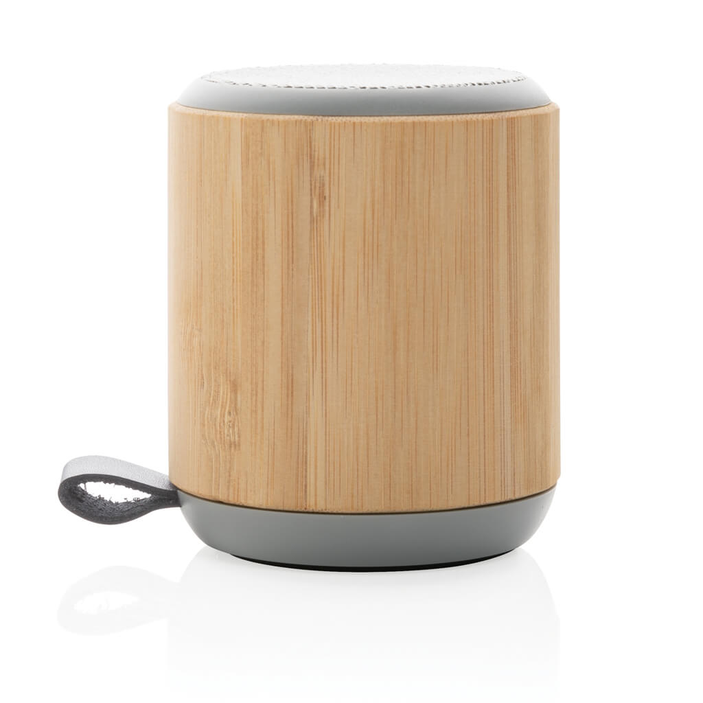 Bamboo and fabric 3W wireless speaker - Image 4
