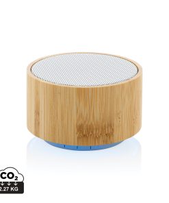 RCS recycled plastic and bamboo 3W wireless speaker