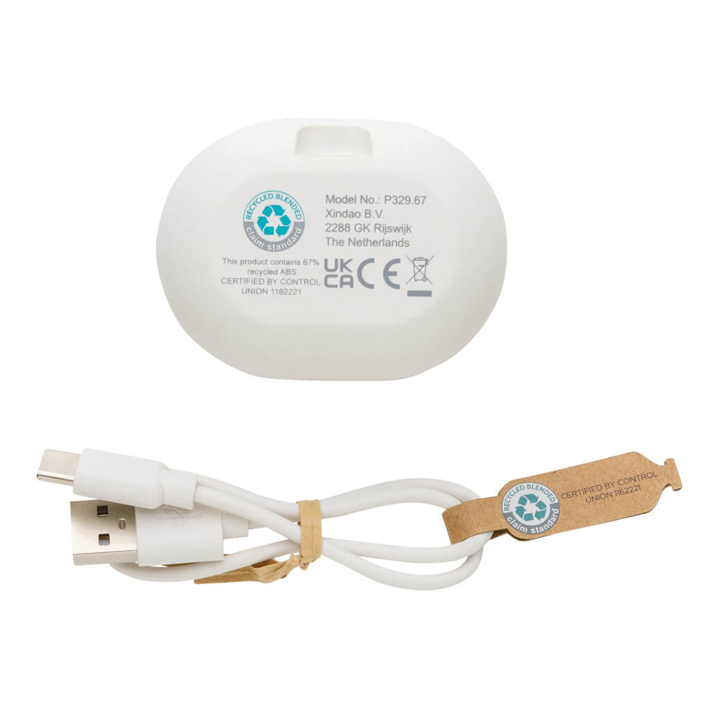 RCS standard recycled plastic TWS earbuds - Image 17