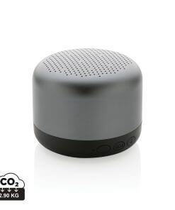 Terra RCS recycled aluminium 5W wireless speaker