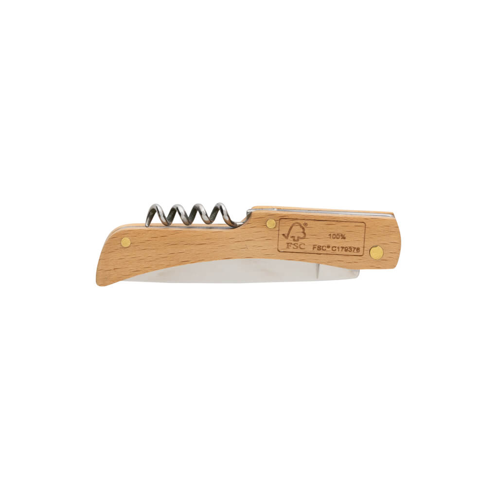 Wooden knife with bottle opener - Image 3