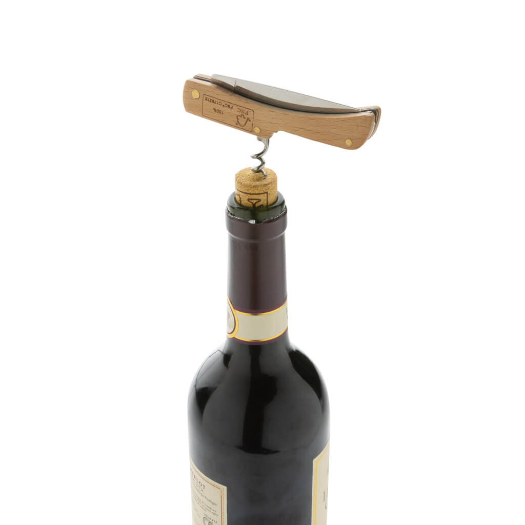 Wooden knife with bottle opener - Image 6