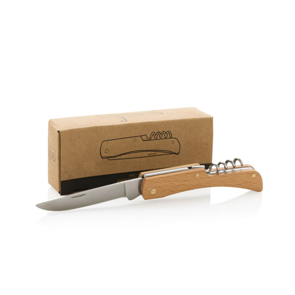 Wooden knife with bottle opener - Image 9