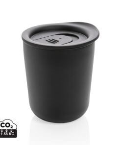 Simplistic antimicrobial coffee tumbler